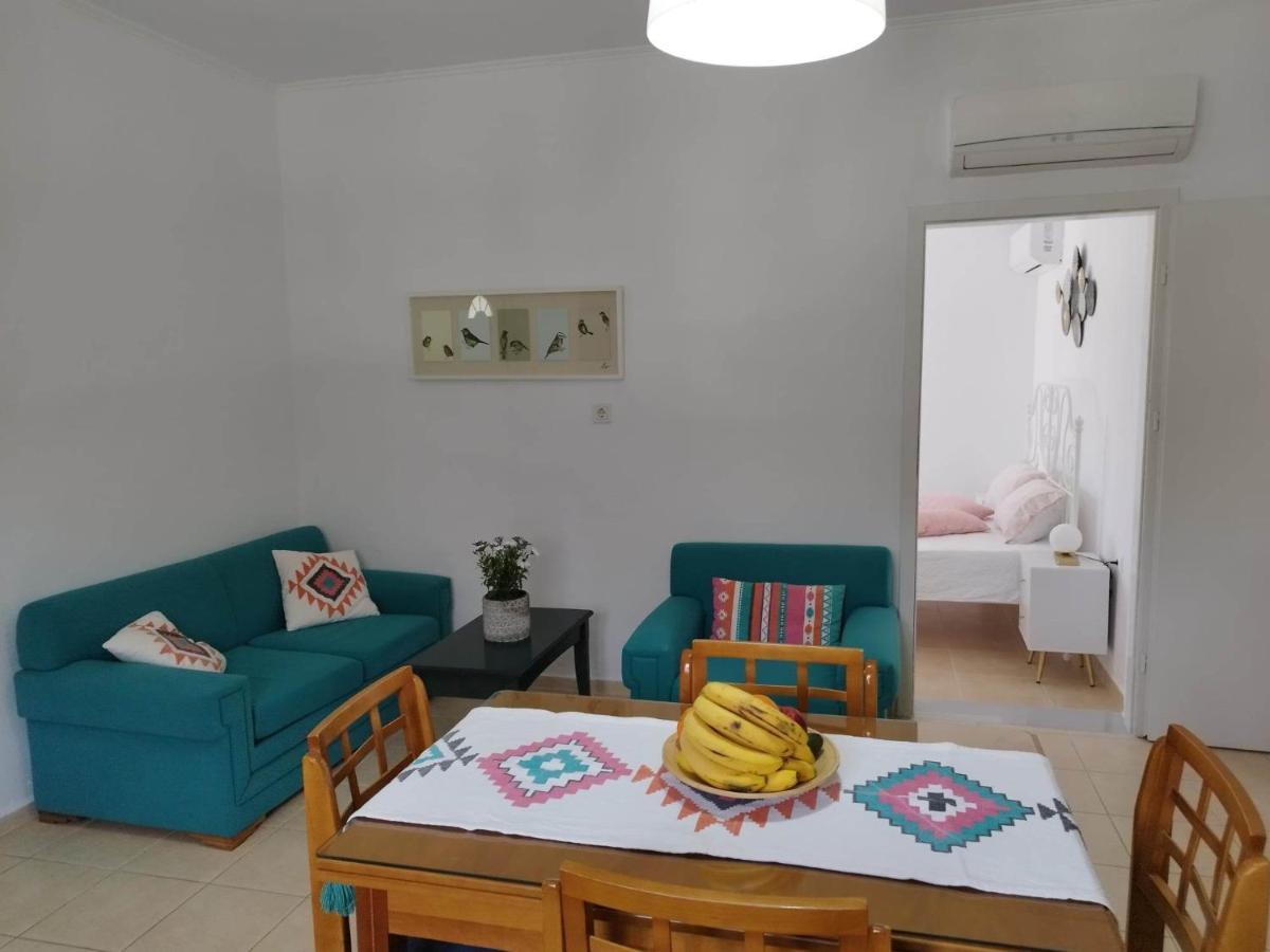 Emmanuela House With Garden & Sea View - Triopetra Apartment Bagian luar foto