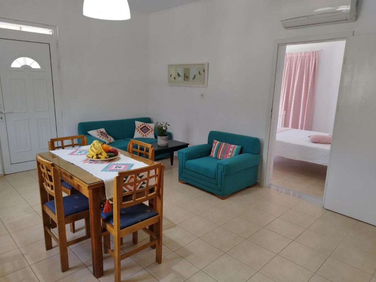 Emmanuela House With Garden & Sea View - Triopetra Apartment Bagian luar foto